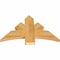 Ekena Millwork Davenport Rough Sawn Timber Gable Bracket, Western Red Cedar, 36"W x 23"H x 2"D x 6"F, 15/12 Pitch GBW036X23X0206DAV00RWR - alternate 4